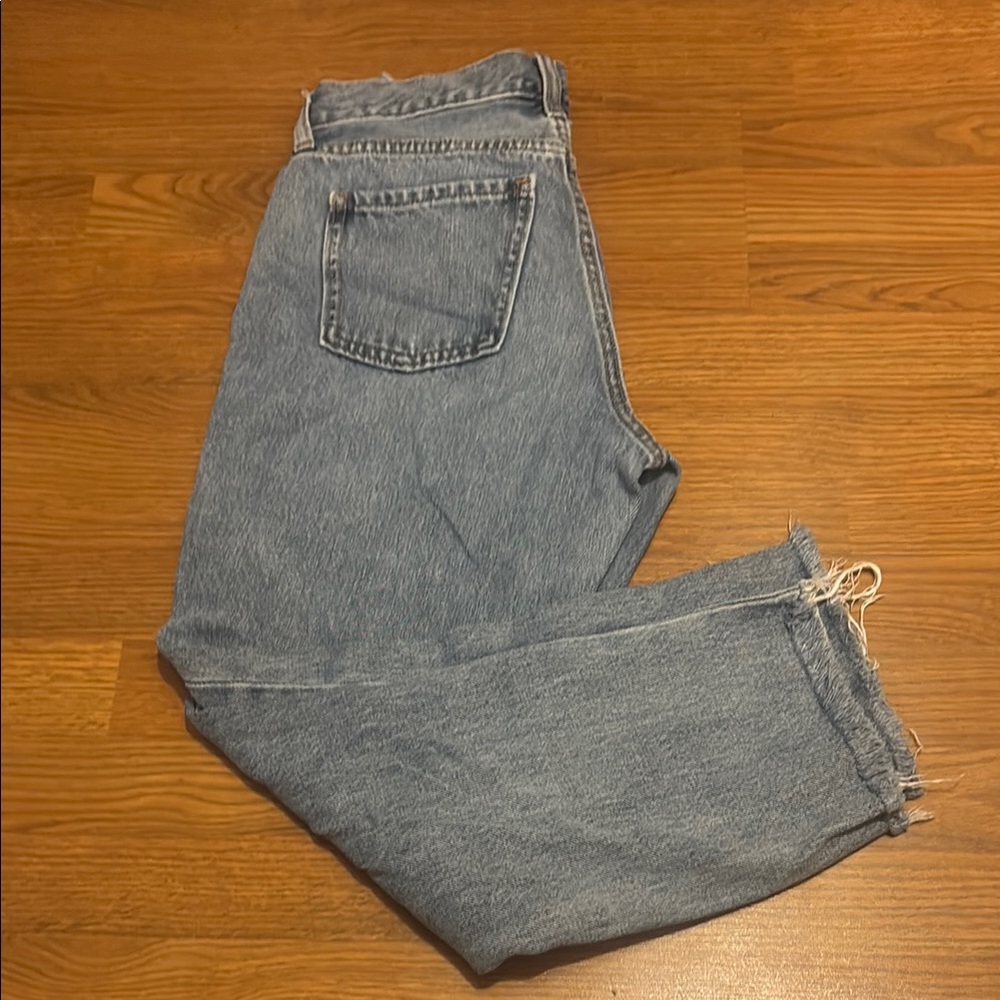 Old Navy Blue Ankle Cropped Jeans